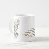 De Snowy Owl Mok (Voorkant links)