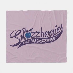 De snozbessen smeren als snozbessen! fleece deken