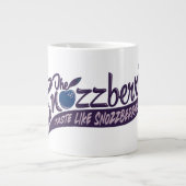 De snozbessen smeren als snozbessen! grote koffiekop (Voorkant)