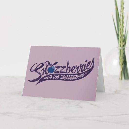 De snozbessen smeren als snozbessen! kaart (Voorkant)