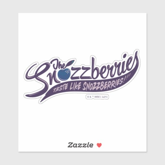 De snozbessen smeren als snozbessen! sticker (Vel)