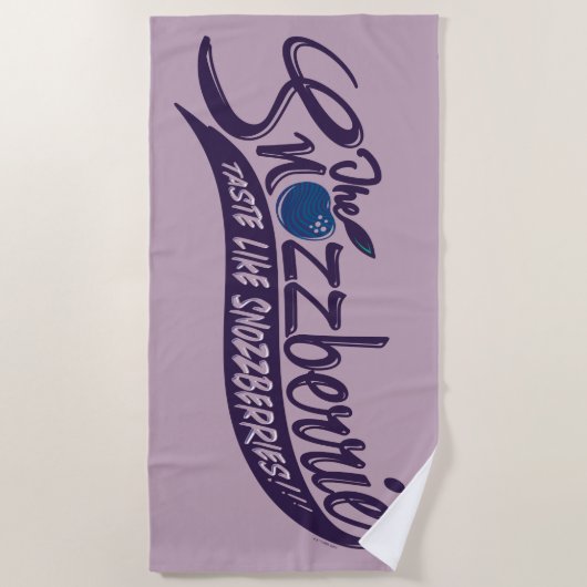 De snozbessen smeren als snozbessen! strandlaken (Voorkant)