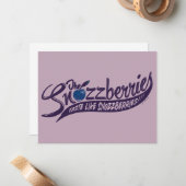 De Snozzberries Smaken Als Snozzberries! Notitiekaartje (Voorkant / Achterkant in situ)