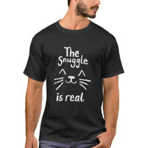 De Snuggle is echt - witte tekst