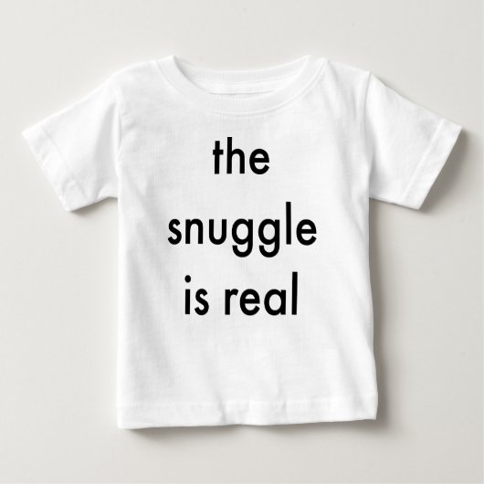 De SNUGGLE is een echt Baby-pak (Voorkant)