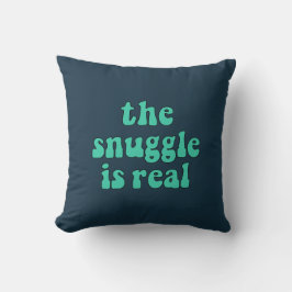 De snuggle is een grappige retro kussen