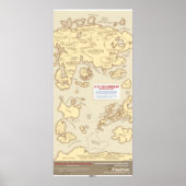 De sociale netwerkkaart 2010 poster (Voorkant)