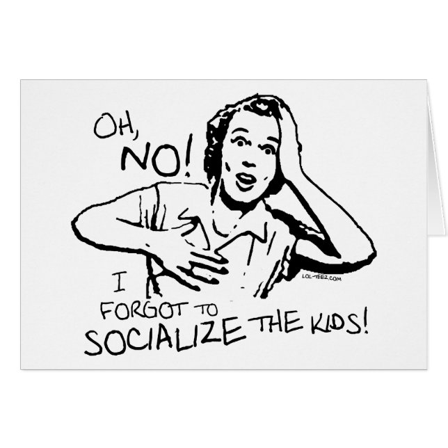 De socialisatie vergeten (Voorkant Horizontaal)