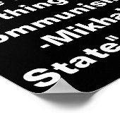 De socialist...Bakunin citeert poster (Hoek)