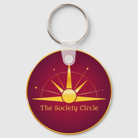 De Society Circle Sleutelhanger (Voorkant)