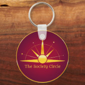 De Society Circle Sleutelhanger (Voorkant)