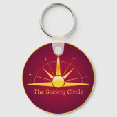 De Society Circle Sleutelhanger (Achterkant)