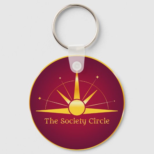 De Society Circle Sleutelhanger (Achterkant)