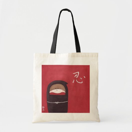 De Sock Monkey Ninja Bag Tote Bag (Voorkant)