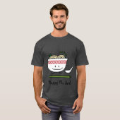 De soeplepeleetstokjes van Vietnam van de Kom van T-shirt (Voorkant volledig)