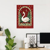 De Soevereine Zwaan's Noel Poster (Thuiskantoor)
