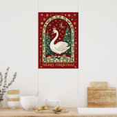 De Soevereine Zwaan's Noel Poster (Keuken)