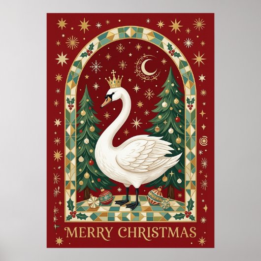 De Soevereine Zwaan's Noel Poster (Voorkant)