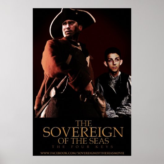 De soevereiniteit van het Zee poster #1 (Voorkant)