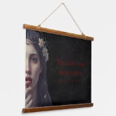 De Soevereiniteit van Persephone Hangend Wandkleed (Gebogen)