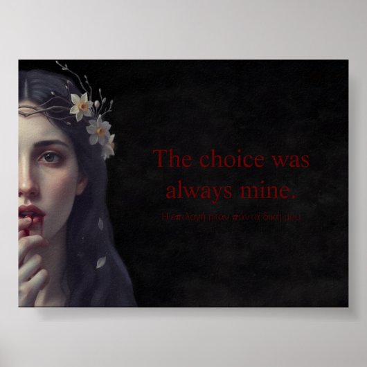 De Soevereiniteit van Persephone Poster (Voorkant)