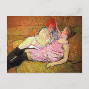 De Sofa van Toulouse-Lautrec Briefkaart