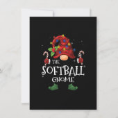 De Softball Gnome Buffalo Pset-kerstboom Li Kaart (Voorkant)
