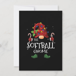 De Softball Gnome Buffalo Pset-kerstboom Li Kaart
