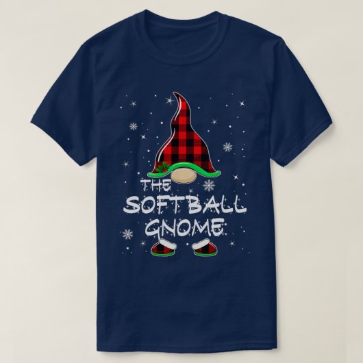 De Softball-koepelbuffel-spelfamilie C T-shirt (Design voorkant)