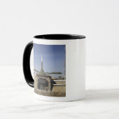 De Sojoez-raket wordt in positie 6 geplaatst Mok (Voorkant links)