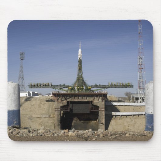 De Sojoez-raket wordt in positie 6 geplaatst Muismat (Voorkant)