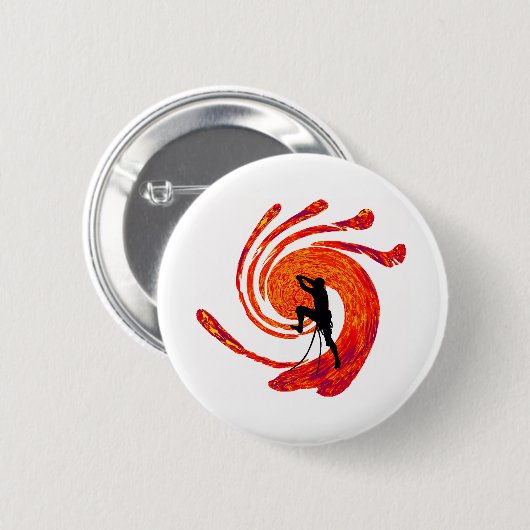 DE SOL CLIMBER RONDE BUTTON 5,7 CM (Voorkant /achterkant)