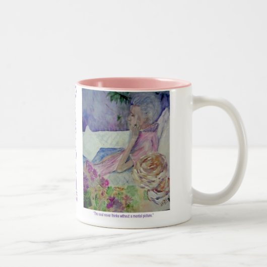 De sol tweekleurige koffiemok (Rechts)