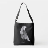 De sol van Crow Crossbody Tas (Achterkant)