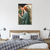 De sol van het Roos, 1908 Canvas Afdruk (Insitu (Slaapkamer))