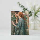 De sol van het Roos - John William Waterhouse Briefkaart (Staand voorkant)