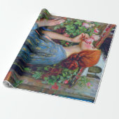 De sol van het Roos, John William Waterhouse Cadeaupapier (Uitgerold)