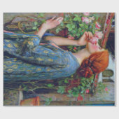 De sol van het Roos, John William Waterhouse Cadeaupapier (Vlak)