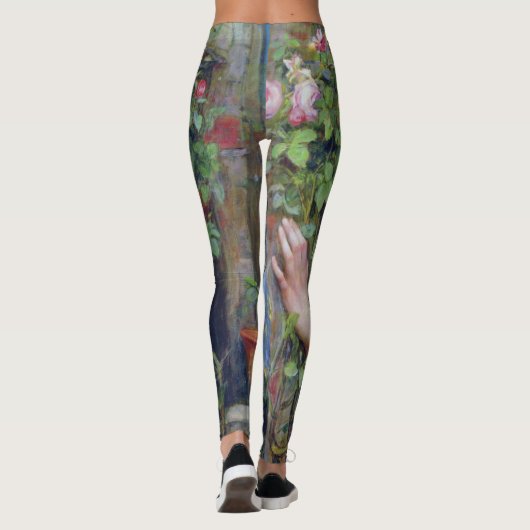 De sol van het Roos, John William Waterhouse Leggings (Achterkant)
