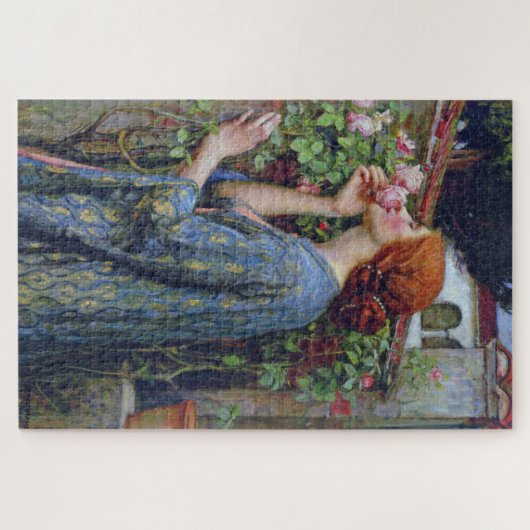 De sol van het Roos, John William Waterhouse Legpuzzel (Horizontaal)