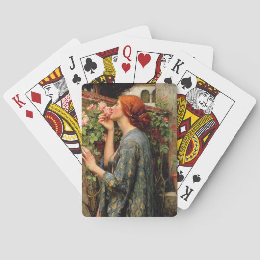 De sol van het Roos - John William Waterhouse Pokerkaarten (Achterkant)
