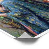 De sol van het Roos, John William Waterhouse Poster (Hoek)