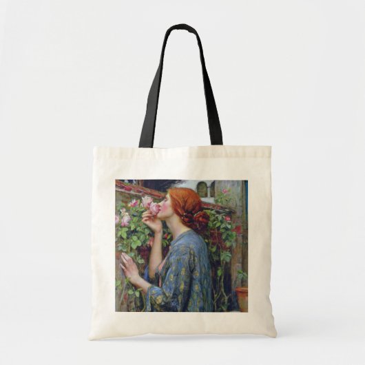 De sol van het Roos, John William Waterhouse Tote Bag (Voorkant)