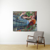 De sol van het Roos, John William Waterhouse Wandkleed (In Situ (horizontaal))