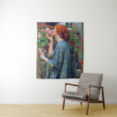 De sol van het Roos, John William Waterhouse Wandkleed (In situ)