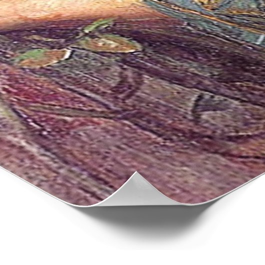 De sol van het Roos Poster door John W. Waterhouse (Hoek)