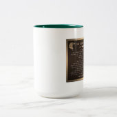 De Soldaat-creed Tweekleurige Koffiemok (Center)