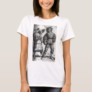 "De soldaat en zijn vrouw" — Landsknecht T-shirt