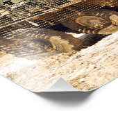 De soldaten van de VS voeren een gevechtspatrouill Foto Afdruk (Hoek)