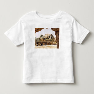 De soldaten van de VS voeren een gevechtspatrouill Kinder Shirts